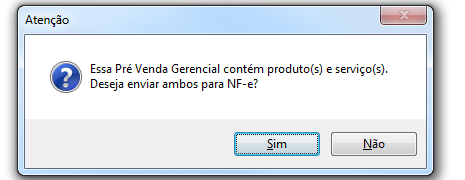 Importação integral ou apenas dos produtos