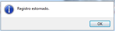 Concluir exclusão