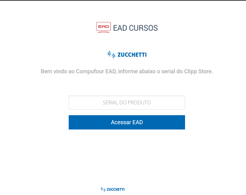 Informar serial no EAD