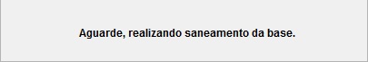 Saneamento em execução