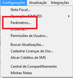 Configuração de backup