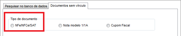 Devolução sem vínculo
