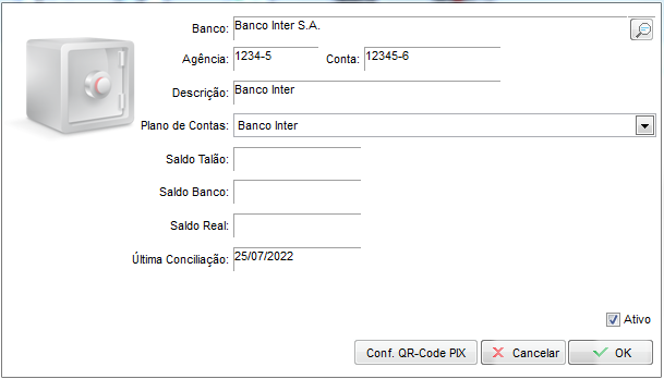 Cadastro do Banco Inter
