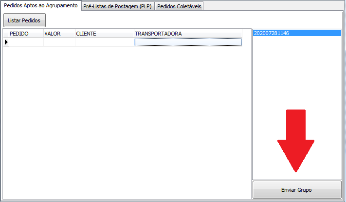 Botao Enviar Grupo