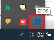 ZPOS na bandeja