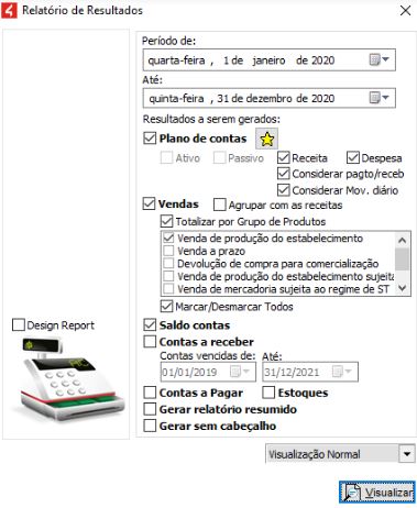 Relatório de Resultados detalhado