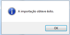 Notificação de conclusão