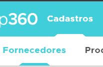 Menu Cadastros - Fornecedores