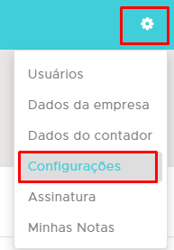 Configurações do Clipp360