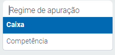 Regime de Apuração do DRE
