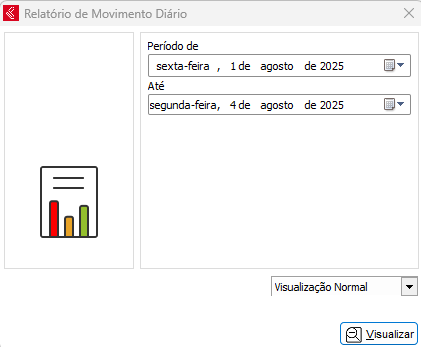 Relatório Movimento Diário Movimento Diário