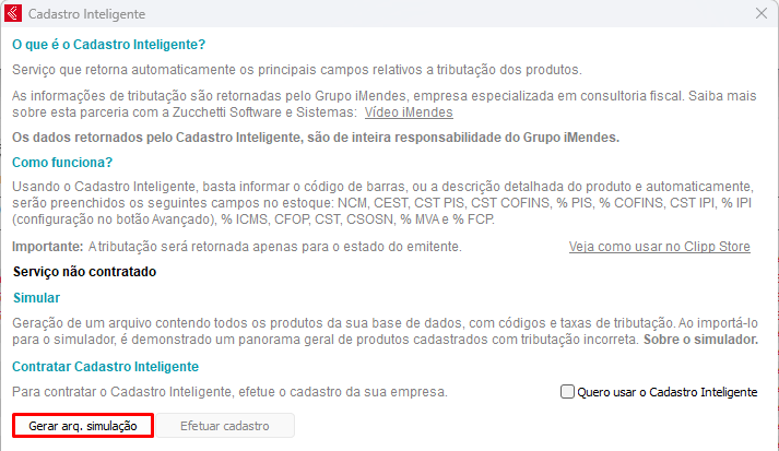Tela do IMendes