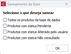 Formas de saneamento