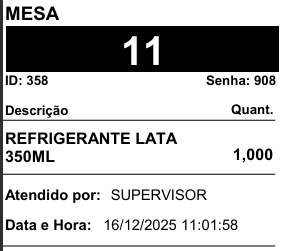 Modelo de impressão