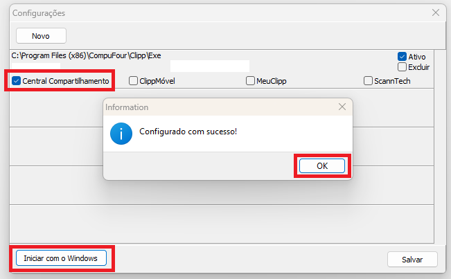 Iniciar com o Windows
