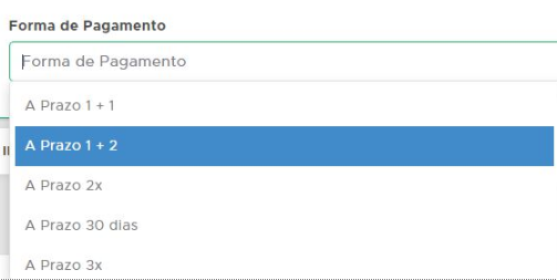 Escolha da forma de pagamento na NF-e Forma de pagamento na NF-e