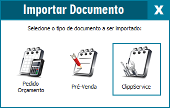 Importar DAV-OS do Clipp Service