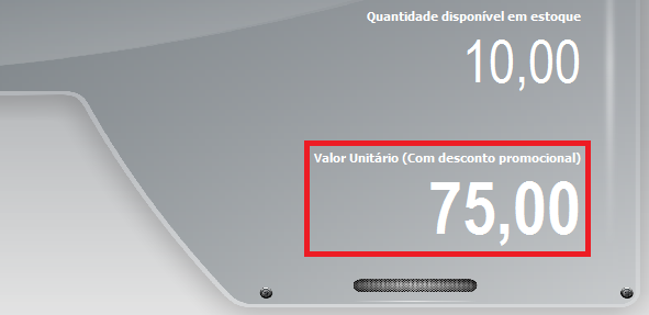 Promocional no Terminal de Consulta