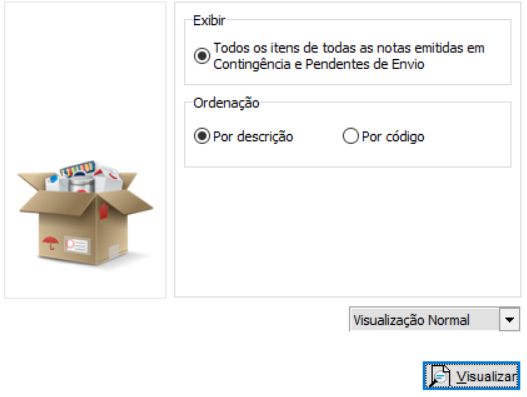 Relatório de movimentação em contingência