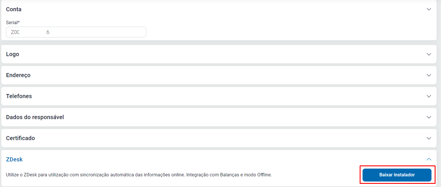 Baixar Instalador do zDesk