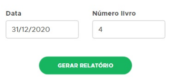 Data base e número do livro