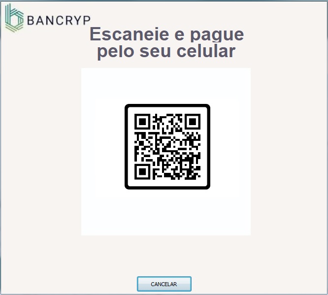 QR Code do pagamento Bancryp